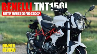 Benelli TNT 150i Owner Review  Jaib py bhaari [upl. by Chrissie96]