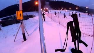 Skiing in Nosal Zakopane  Poland [upl. by Keating274]