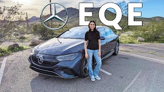 Exploring the MercedesBenz EQE Sedan [upl. by Domella]