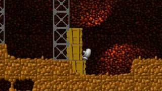 Speedy Eggbert 2 Playthrough Cave Level 3 [upl. by Alegnasor]