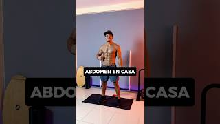 Abdomen en casa 🏠 🔥🦾 calistenia abdomen workout [upl. by Samy]