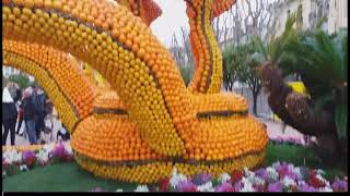 A MENTONE LA FESTA DEL LIMONE CELEBRA BOLLYWOOD [upl. by Chrotoem]