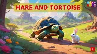 The Hare and The Tortoise  short story for kids  Bedtime Story [upl. by Busch]