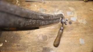 Sharpening A 1906 Draw Knife [upl. by Wrightson312]