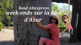 Haul Aliexpress et weekend sur la côte dAzur [upl. by Annayar]