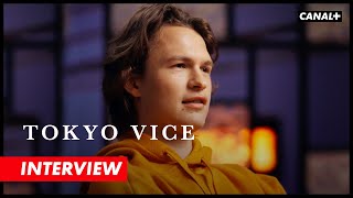 Tokyo Vice  Ansel Elgort décrit son personnage Interview [upl. by Burdelle]