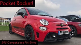 Abarth 595 Competizione First Drive A True Pocket Rocket [upl. by Laughlin642]