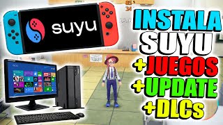 ✅ SUYU y YUZU EL Mejor Emulador de Switch para PC de GAMA BAJA 2024  GUIA COMPLETA [upl. by Ahseya]