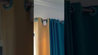 Install a curtain assistant on the curtain track to instantly turn it into a smart electric curtain [upl. by Charlean]