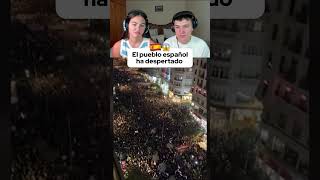 EL PUEBLO ESPAÑOL HA DESPERTADO💪🇪🇦 noticias españa shortsvideo viralvideo [upl. by Suk686]