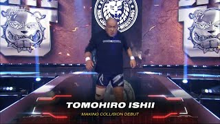 Tomohiro Ishii Entrance  AEW Collision February 10 2024 [upl. by Nojram]