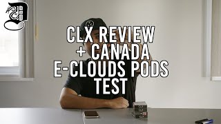 CLX Device Review  Canada E Cloud Pod Test  STLTH Vape  Vape  Dragon Vape [upl. by Buttaro512]