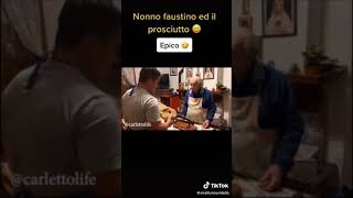 nonno Faustino ed il prosciutto [upl. by Arraeit]