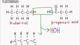 Sci 30 Alcohols Carboxylic Acids and Esters Part 3 Naming Esters [upl. by Ocana411]