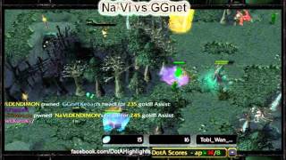 DotAHL 38  ICS8 NaVi vs GGnet Game 1 [upl. by Dulcle]