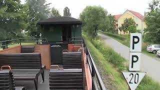 Lößnitzgrundbahn  von Radeburg nach Moritzburg [upl. by Ikram]