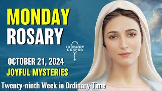 Monday Rosary Joyful Mysteries of the Rosary 💙 October 21 2024 VIRTUAL ROSARY [upl. by Llerrat]