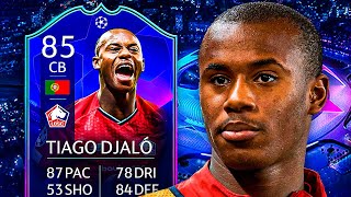 OH NO 😨 85 TOTGS TIAGO DJALÓ PLAYER REVIEW  FIFA 22 Ultimate Team [upl. by Azial895]