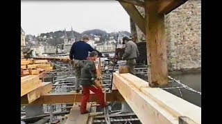 So wurde die 1993 abgebrannte Kapellbrücke wieder aufgebaut [upl. by Simona811]