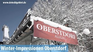 WinterImpressionen Skigebiet Oberstdorf  Visual Vibes [upl. by Ttennej]