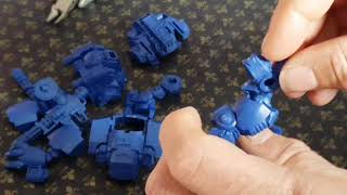 Quick build a Redemptor Dreadnought Warhammer 40000 Conquest [upl. by Satterfield]