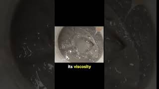 Watch how resin viscosity drops with agitation for easy application  Shorts [upl. by Simonette890]