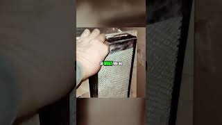 Replace Aprilaire Water Panel on Whole House Humidifier Showing How To Remove It diy hvac [upl. by Askwith388]