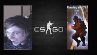 Late night CSGO shenanigans wFLAMING SOUL aka ZAC [upl. by Atteinotna315]