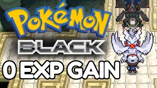 Can You Beat Pokemon Black WITHOUT EXP [upl. by Mcneil]