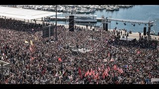 MÉLENCHON  Meeting pour la paix à Marseille  JLMMarseille [upl. by Aidil343]