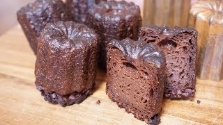 【お菓子作り】チョコレートカヌレ  Chocolate Canelé [upl. by Sredna]