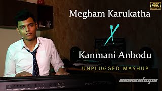 Megham Karukatha X Kanmani Anbodu Tamil unplugged mashup  samashups [upl. by Herbert]