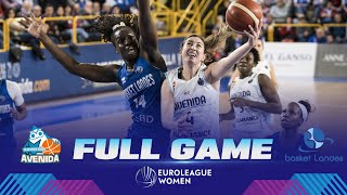 Perfumerias Avenida v Basket Landes  Full Basketball Game  EuroLeague Women 202324 [upl. by Antonina449]