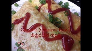 Omurice  Omelette Rice [upl. by Ecinej977]