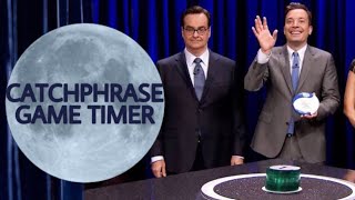 Catchphrase Game Timer  Jimmy Fallon Tonight Show [upl. by Mariellen]