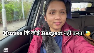 Harsh reality 😓 Nurses life in India VS UK nursing indian nurses viralvideo nhs [upl. by Nettle702]