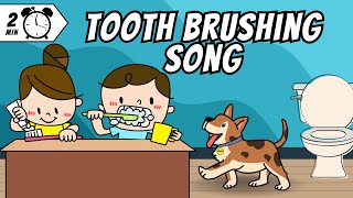 Brush Your Teeth with BINGO  2Minute Toothbrush Timer  Kids Songs amp Nursery Rhymes [upl. by Yttel]