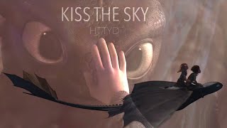 Kiss the Sky  HTTYD From The Wild Robot 4K [upl. by Akirre]