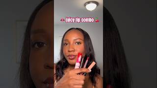 Combo lèvres 👄 🍒 lipcombotutorial lipcombo lipcontour makeuotutorial makeup lipliner [upl. by Supen]