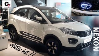 2018 Tata Nexon XZ with Aktiv accessories pack  mood lighting  detailed review  features [upl. by Erinna376]