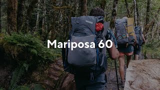 Gossamer Gear  Mariposa 60 Ultralight Backpack [upl. by Otilia25]