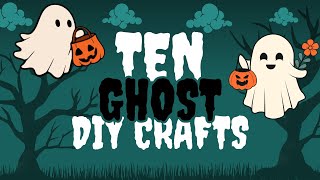 Easy and Creepy DIY Ghost Decorations [upl. by Burrows]