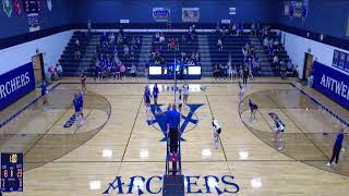 Antwerp vs Edon High School Girls Varsity Volleyball [upl. by Dyl]