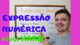 EXPRESSÕES NUMÉRICAS com 6 operações  Exercícios e Exemplos  6º ano  AULA 20 [upl. by Namyh422]