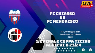 Chiasso VS Mendrisio 12 Finale Coppa Ticino Allievi B 2324 [upl. by Mullane]