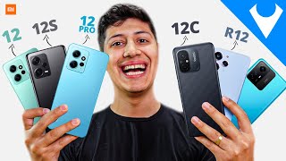 TODOS Xiaomi Redmi NOTE 12 Qual a melhor OPÇÃO para COMPRAR em 2024 [upl. by Lovell]