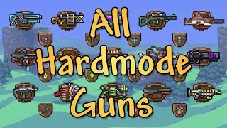 Hardmode Guns in a Nutshell Terraria Weapons 2 [upl. by Niret]