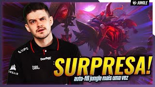 SURPRESA Caímos autofill JUNGLE de novo Fiddlesticks gameplay [upl. by Diley969]