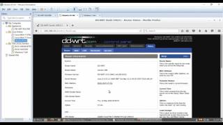 Virtual DDWRT Appliance on VMware Workstaion 12 [upl. by Dranreb]