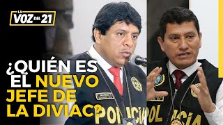 Coronel Franco Moreno el NUEVO JEFE DE LA DIVIAC quien reemplaza a Harvey Colchado Carlos Basombrío [upl. by Aronow]